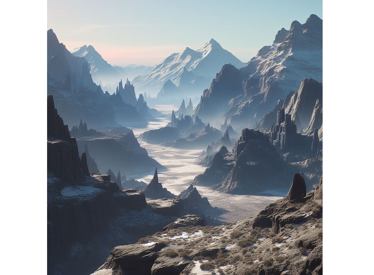 deep valley